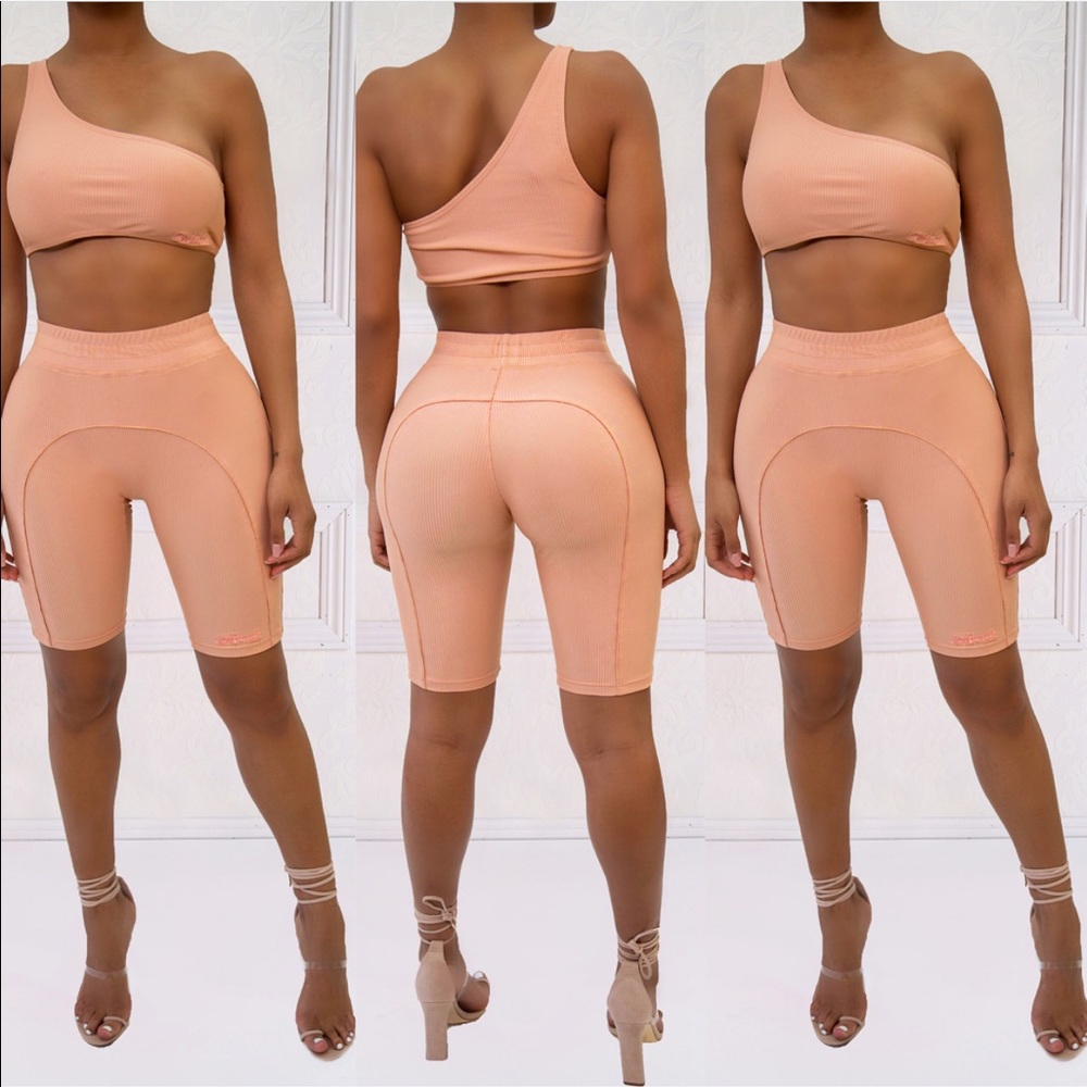 Ricki brazil top and riding shorts